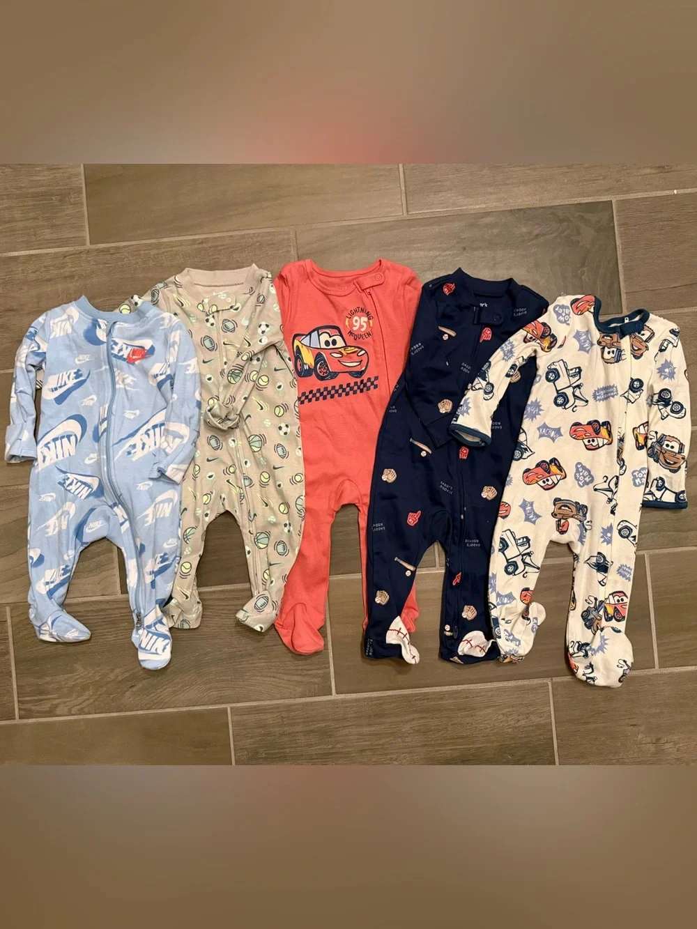 Footed onesies